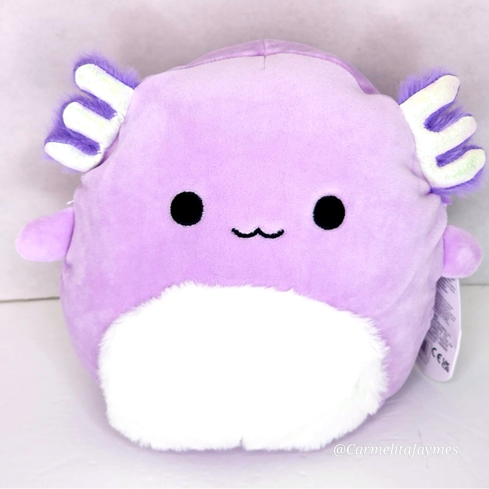 MONICA 🦎 Purple Axolotl Original Squishmallow by Kelly Toy ☆》NWT《☆